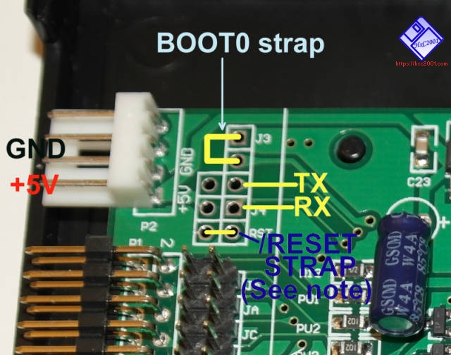 Gotek serial / programming interface