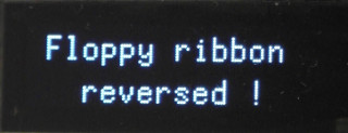 reversed floppy ribbon oled gotek screen