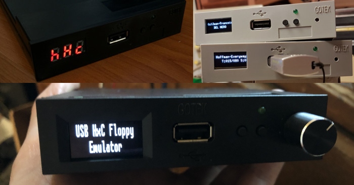 Goteks running the HxC Firmware