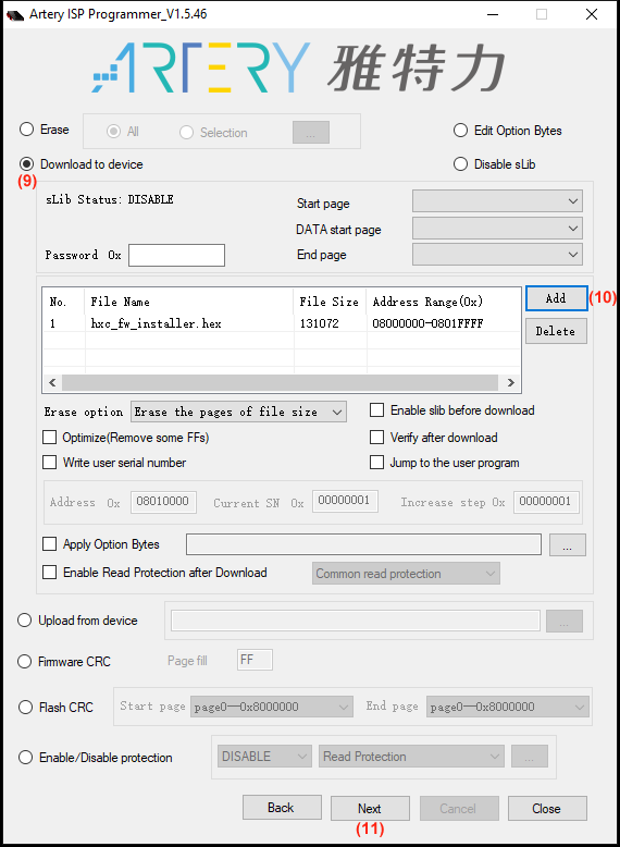 Gotek HxC Floppy Emulator firmware manual -