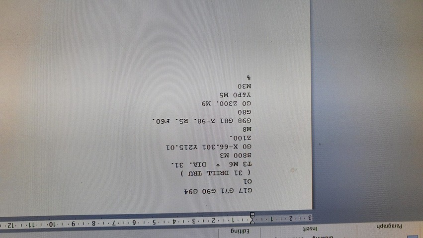 content of the file to read on machine.jpg