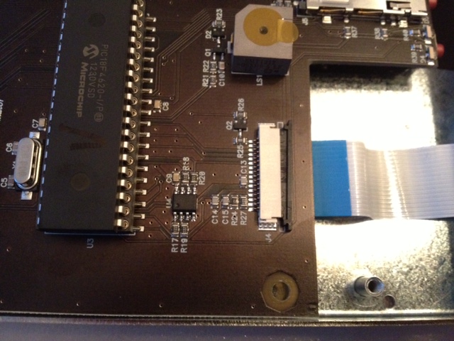 Take off the displaycable