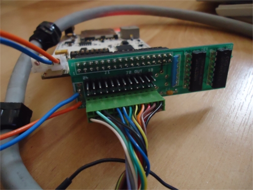 External floppy connector