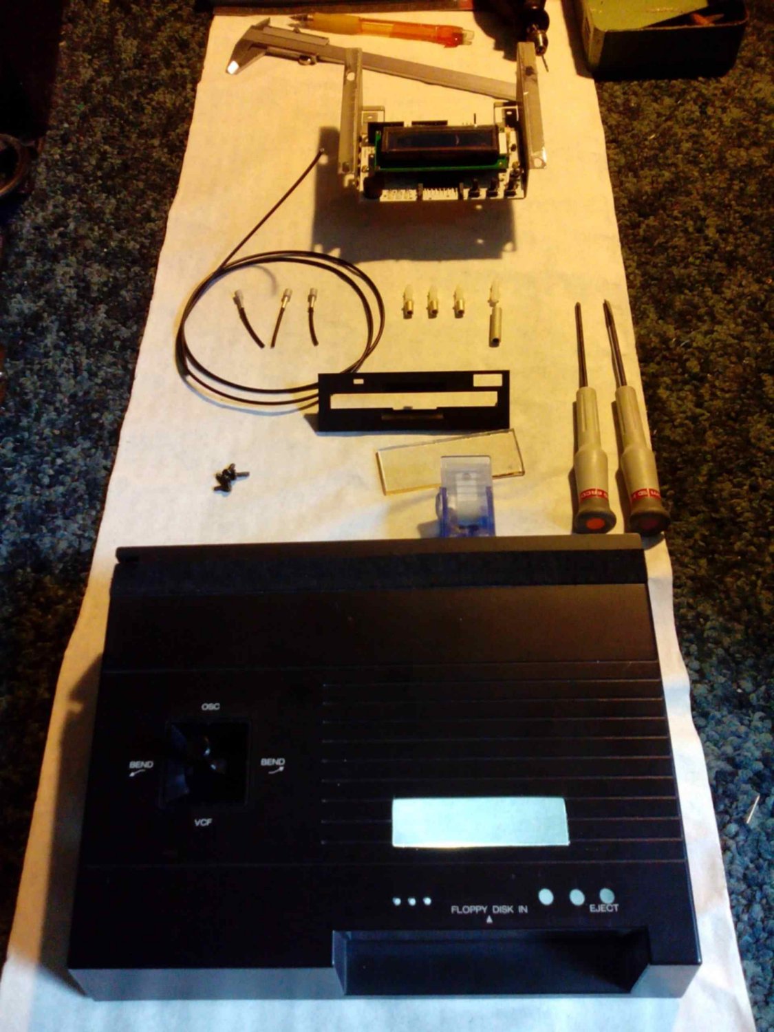 DSS1 KORG upgrade HxC rev.C with SD