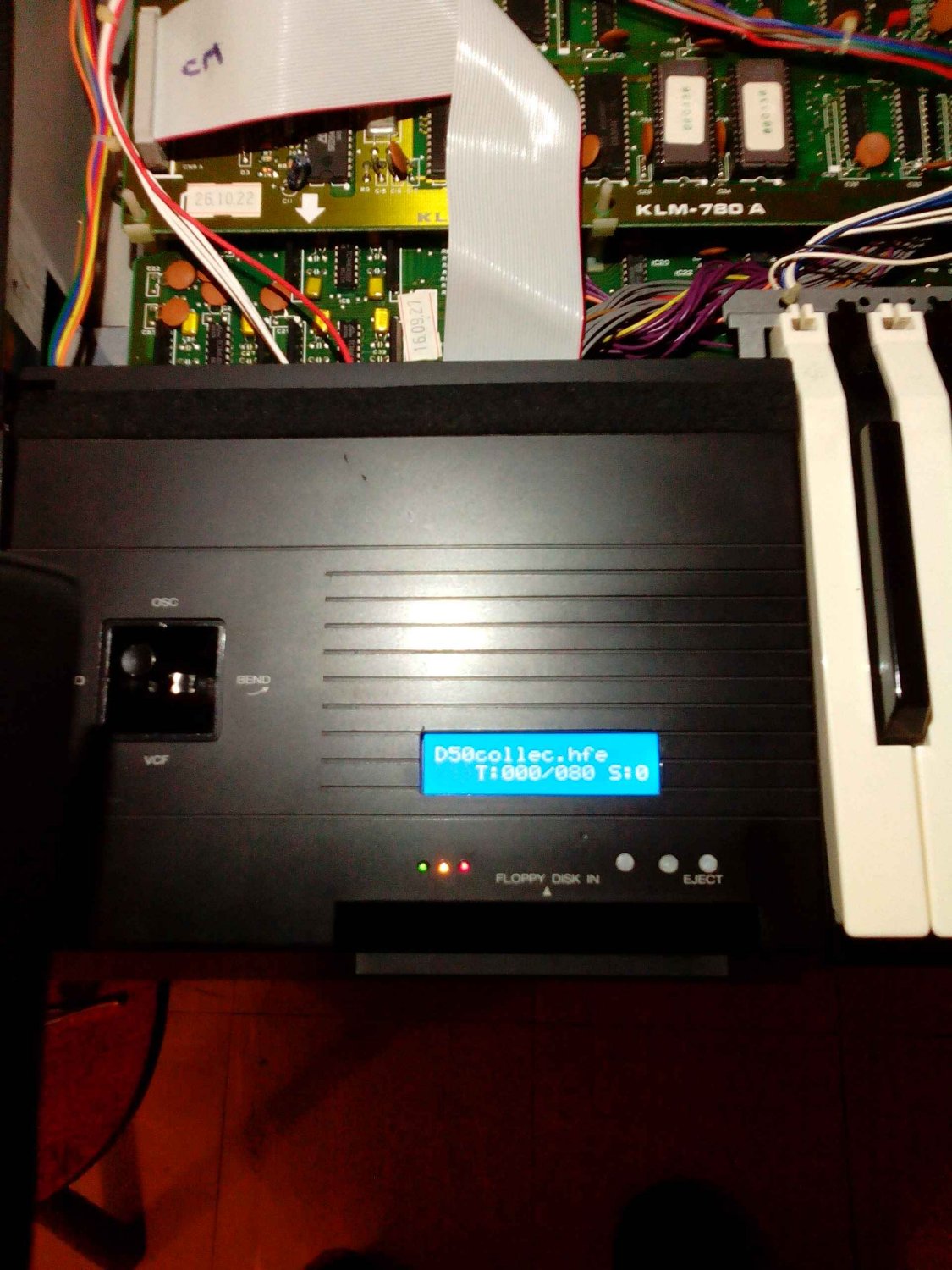 DSS1 KORG upgrade HxC rev.C with SD