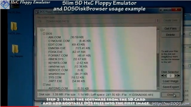 Slim_SD_HxC_Floppy_Emulator_And_DosDiskBrowser_Usage_Demonstration.jpg